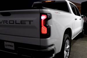 AlphaREX - 620060 | AlphaRex PRO-Series LED Tail Lights Chevrolet Silverado 1500 (2019-2023) / Silverado 2500 HD / 3500 HD (2020-2023) | Red Smoke - Image 7