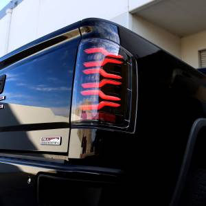 AlphaREX - 630030 | AlphaRex LUXX-Series LED Tail Lights GMC Sierra 1500 / 2500 HD / 3500 HD (2014-2018) | Alpha-Black - Image 11