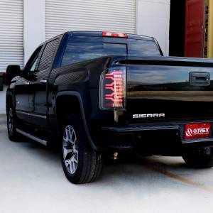 AlphaREX - 630050 | AlphaRex LUXX-Series LED Tail Lights GMC Sierra 1500 / 2500 HD / 3500 HD (2014-2018) | Black Red - Image 12