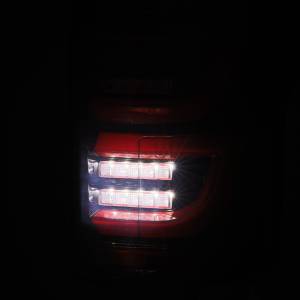 AlphaREX - 652050 | AlphaRex LUXX-Series LED Tail Lights For Ford F150 (2015-2020) | Black Red - Image 8