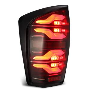 AlphaREX - 680000 | AlphaRex LUXX-Series LED Tail Lights For Toyota Tacoma (2016-2023) | Black-Red - Image 3