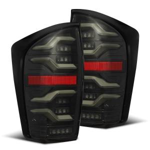 680080 | AlphaRex LUXX-Series LED Tail Lights For Toyota Tacoma (2016-2023) | Alpha-Black