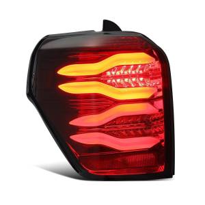 AlphaREX - 690010 | AlphaRex PRO-Series LED Tail Lights For Toyota 4Runner (2010-2023) | Red Smoke - Image 4