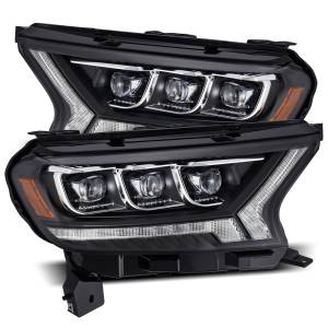 AlphaREX - 880124 | AlphaRex NOVA-Series LED Projector Headlights For Ford Ranger (2019-2022) | Black - Image 1