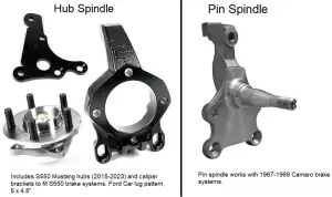 Ridetech - RT12280296 | RideTech Air Suspension System with hub spindles (1961-1965 Falcon | Hub Spindle) - Image 3