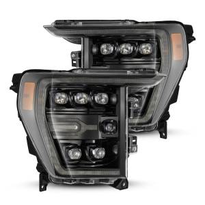 AlphaREX - 880138 | AlphaRex NOVA-Series LED Projector Headlights For Ford F150 (2021-2023) / Ford F150 Raptor (2021-2023) | Alpha-Black - Image 1