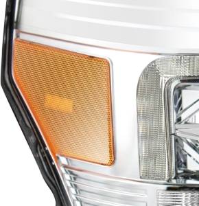 AlphaREX - 880141 | AlphaRex PRO-Series Halogen Projector Headlights For Ford F-250 / F-350 / F-450 / F-550 Super Duty (2011-2016) | Chrome - Image 8