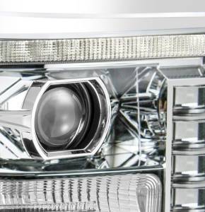 AlphaREX - 880141 | AlphaRex PRO-Series Halogen Projector Headlights For Ford F-250 / F-350 / F-450 / F-550 Super Duty (2011-2016) | Chrome - Image 7