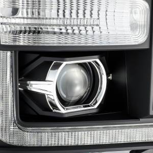 AlphaREX - 880142 | AlphaRex PRO-Series Halogen Projector Headlights For Ford F-250 / F-350 / F-450 / F-550 Super Duty (2011-2016) | Black - Image 8