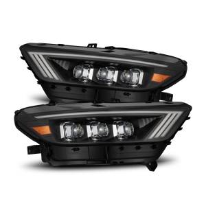 880144 | AlphaRex NOVA-Series LED Projector Headlights For Ford Mustang (2015-2017) / Mustang Shelby GT350/GT500 (2018-2020) | Black