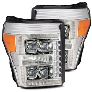 880148 | AlphaRex NOVA-Series LED Projector Headlights For Ford F-250 / F-350 / F-450 / F-550 Super Duty (2011-2016) | Chrome