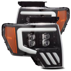 AlphaREX - 880190 | AlphaRex NOVA-Series LED Projector Headlights For Ford F-150 (2009-2014) | Jet Black - Image 1