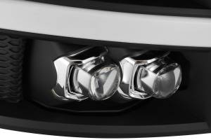 AlphaREX - 880209 | AlphaRex NOVA-Series LED Projector Headlights For Chevrolet Silverado 1500 / 2500 HD / 3500 HD (2007-2013) | Black - Image 9