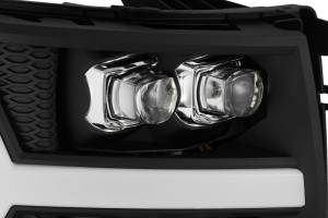 AlphaREX - 880209 | AlphaRex NOVA-Series LED Projector Headlights For Chevrolet Silverado 1500 / 2500 HD / 3500 HD (2007-2013) | Black - Image 10