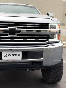 AlphaREX - 880225 | AlphaRex PRO-Series Halogen Projector Headlights For Chevrolet Silverado 2500 HD / 3500 HD (2015-2019) | Chrome - Image 9