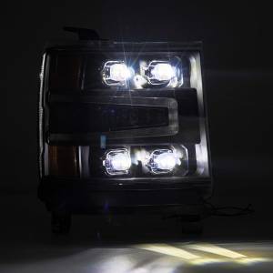 AlphaREX - 880237 | AlphaRex NOVA-Series LED Projector Headlights Chevrolet Silverado 1500 (2016-2018) | Black - Image 9