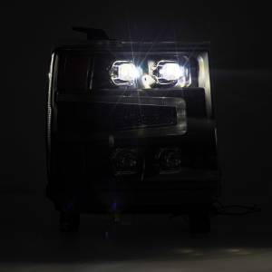 AlphaREX - 880237 | AlphaRex NOVA-Series LED Projector Headlights Chevrolet Silverado 1500 (2016-2018) | Black - Image 10