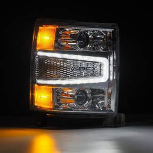 AlphaREX - 880243 | AlphaRex LUXX-Series LED Projector Headlights Chevrolet Silverado (2014-2015) | Chrome - Image 4