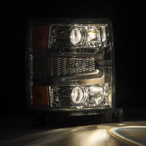 AlphaREX - 880246 | AlphaRex PRO-Series Halogen Projector Headlights Chevrolet Silverado (2014-2015) | Chrome - Image 7