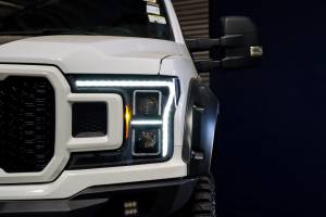 AlphaREX - 880251 | AlphaRex (MK II 14th Gen Style) LUXX-Series LED Projector Headlights For Ford F150 (2018-2020) | Alpha-Black - Image 13