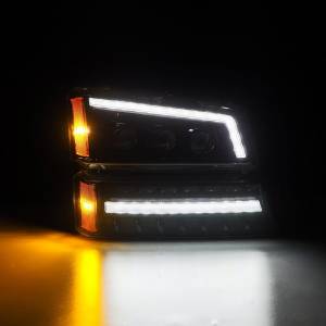 AlphaREX - 880254 | AlphaRex NOVA-Series LED Projector Headlights Chevrolet Silverado (2003-2006) / Avalanche (2002-2006 Without Body Cladding) | Alpha-Black - Image 5