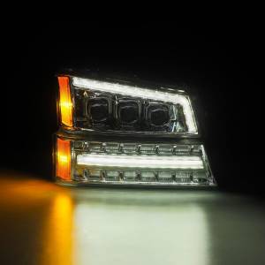 AlphaREX - 880255 | AlphaRex NOVA-Series LED Projector Headlights Chevrolet Silverado (2003-2006) / Avalanche (2002-2006 Without Body Cladding) | Chrome - Image 6