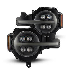 AlphaREX - 880259 | AlphaRex NOVA-Series LED Projector Headlights For Ford Bronco (2021-2024) / Bronco Raptor (2022-2024) | Alpha-Black - Image 1