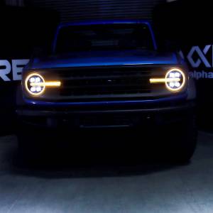 AlphaREX - 880260 | AlphaRex NOVA-Series LED Projector Headlights For Ford Bronco (2021-2024) / Bronco Raptor (2022-2024) | Black - Image 10