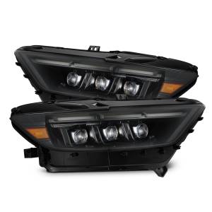 880261 | AlphaRex MK II NOVA-Series LED Projector Headlights For Ford Mustang (2015-2017) / Mustang Shelby GT350/GT500 (2018-2020) | Alpha-Black