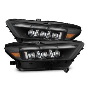 880262 | AlphaRex MK II NOVA-Series LED Projector Headlights For Ford Mustang (2015-2017) / Mustang Shelby GT350/GT500 (2018-2020) | Black