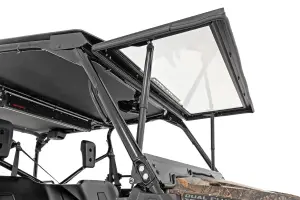 Rough Country - 98316222 | Rough Country Electric Tilt Windshield For Honda Pioneer 1000 / 1000-5 | 2017-2024 | Glass - Image 2