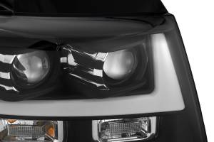 AlphaREX - 880295 | AlphaRex LUXX-Series LED Projector Headlights Chevrolet Tahoe & Suburban (2007-2014) / Avalanche (2007-2013) | Black - Image 3