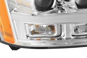 AlphaREX - 880296 | AlphaRex LUXX-Series LED Projector Headlights Chevrolet Tahoe & Suburban (2007-2014) / Avalanche (2007-2013) | Chrome - Image 2