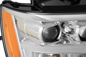 AlphaREX - 880296 | AlphaRex LUXX-Series LED Projector Headlights Chevrolet Tahoe & Suburban (2007-2014) / Avalanche (2007-2013) | Chrome - Image 3