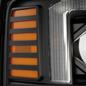 AlphaREX - 880312 | AlphaRex LUXX-Series LED Projector Headlights Ford F-250, F-350, F-450, F-550 Super Duty / Excursion (2008-2010) | Black - Image 7