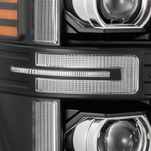 AlphaREX - 880312 | AlphaRex LUXX-Series LED Projector Headlights Ford F-250, F-350, F-450, F-550 Super Duty / Excursion (2008-2010) | Black - Image 9