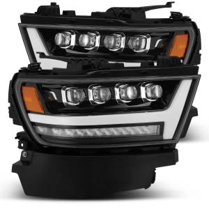 AlphaREX - 880516 | AlphaRex NOVA-Series LED Projector Headlights Ram 1500 (2019-2024) | Jet Black - Image 1