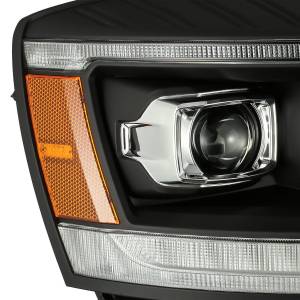 AlphaREX - 880535 | AlphaRex LUXX-Series LED Projector Headlights For Dodge Ram 1500 / 2500 / 3500 (2006-2008) | Black - Image 2