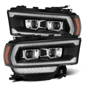 AlphaREX - 880547 | AlphaRex PRO-Series Halogen Projector Headlights Ram 2500/3500/4500/5500 (2019-2022) | Black - Image 1