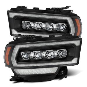 880553 | AlphaRex NOVA-Series LED Projector Headlights Ram 2500/3500/4500/5500 (2019-2024) | Black