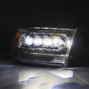 AlphaREX - 880556 | AlphaRex (MK II 5th Gen 2500 Style) NOVA-Series LED Projector Headlights For Ram 1500 / 2500 / 3500 (2009-2018) | Chrome - Image 5