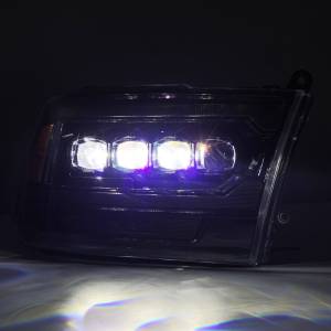 AlphaREX - 880557 | AlphaRex (MK II 5th Gen 2500 Style) NOVA-Series LED Projector Headlights For Ram 1500 / 2500 / 3500 (2009-2018) | Alpha-Black - Image 6