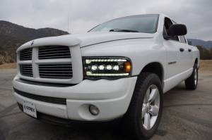 AlphaREX - 880565 | AlphaRex NOVA-Series LED Projector Headlights Dodge Ram 1500 / 2500 / 3500 (2002-2005) | Chrome - Image 7