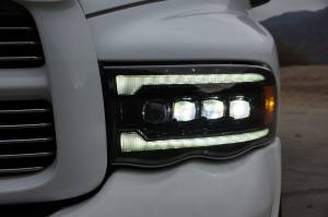 AlphaREX - 880566 | AlphaRex NOVA-Series LED Projector Headlights Dodge Ram 1500 / 2500 / 3500 (2002-2005) | Alpha-Black - Image 5