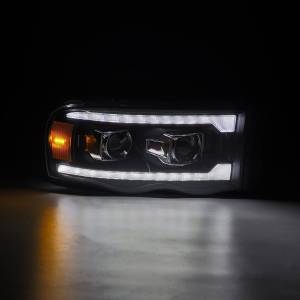 AlphaREX - 880567 | AlphaRex LUXX-Series LED Projector Headlights Dodge Ram 1500 / 2500 / 3500 (2002-2005) | Black - Image 4