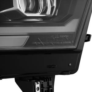 AlphaREX - 880574 | AlphaRex (MK II 2500 Style) PRO-Series Halogen Projector Headlights Ram 1500 (2019-2024) | Black - Image 7