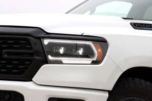 AlphaREX - 880575 | AlphaRex (MK II 2500 Style) LUXX-Series LED Projector Headlights Ram 1500 (2019-2024) | Alpha-Black - Image 18