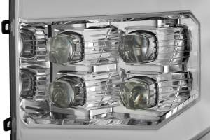 AlphaREX - 880607 | AlphaRex NOVA-Series LED Projector Headlights For GMC Sierra 1500 / 2500 HD / 3500 HD (2007-2013) | Chrome - Image 2