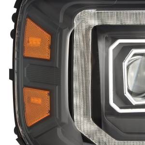 AlphaREX - 880613 | AlphaRex PRO-Series Halogen Projector Headlights For GMC Sierra (2014-2018) | Black - Image 8