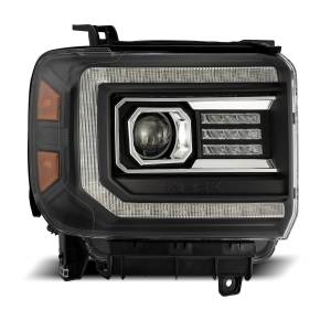 AlphaREX - 880613 | AlphaRex PRO-Series Halogen Projector Headlights For GMC Sierra (2014-2018) | Black - Image 2